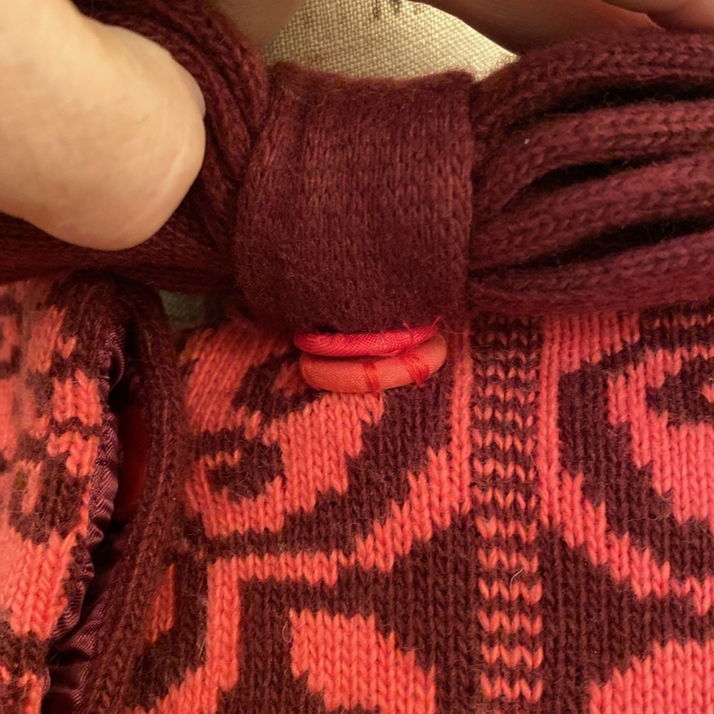 Twinset Simona Barbieri knit sweater wool jacket ! Size S - Picture 5 of 17
